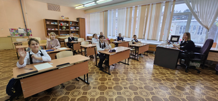 "Собрались лучшие": в нашей школе состоялся муниципальный этап олимпиады по русскому языку среди обучающихся 4-х классов.